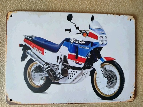 Blechschild honda africa twin - blechschild,