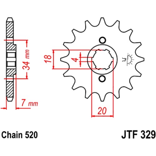 Sprockets ritzel 13z - sprockets,